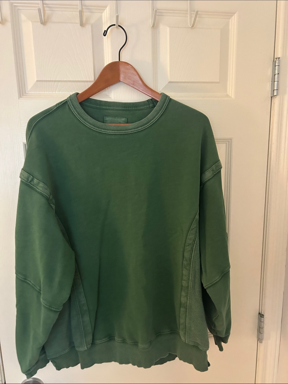 aerie Forest Green Pullover Sweatshirt